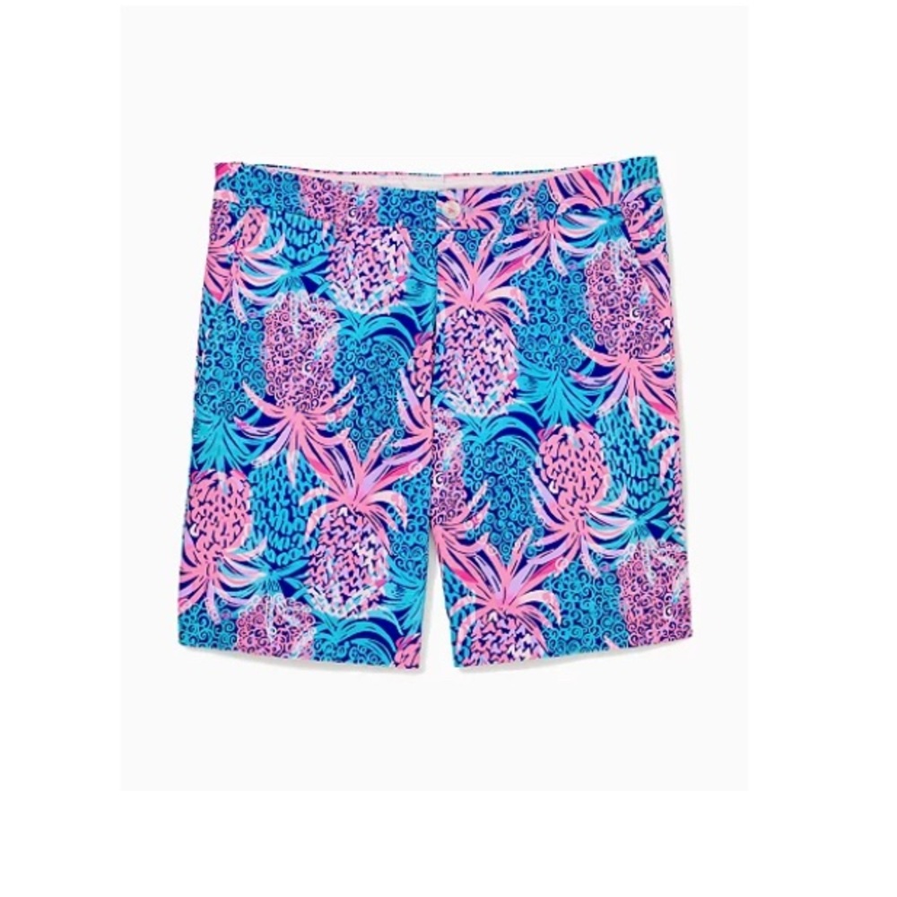Lilly Pulitzer Men's Shorts in Pink and Blue